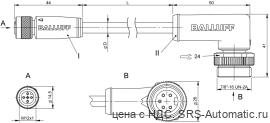 Соединительный кабель Balluff BCC M415-A325-3F-330-VS85N6-050 - Соединительный кабель Balluff BCC M415-A325-3F-330-VS85N6-050