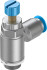 Festo GRLA-1/4-QS-6-RS-D Дроссель - Festo GRLA-1/4-QS-6-RS-D Дроссель
