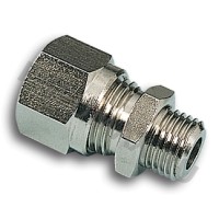 201z0618 - Фитинг обжимной прямой наруж. резьба G1/8" под трубку 6мм