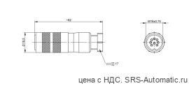 Разъем Balluff BKS-S 32M-00 - Разъем Balluff BKS-S 32M-00