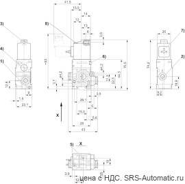 Aventics 3/2 -пневмораспределитель, Cерия 579 – 5794005220 - Aventics 3/2 -пневмораспределитель, Cерия 579 – 5794005220