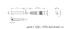 Магнитный датчик для цилиндра Balluff BMF 315M-PS-D-2-SA3-S49-00,3 - Магнитный датчик для цилиндра Balluff BMF 315M-PS-D-2-SA3-S49-00,3