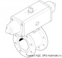 Кран шаровой VZBC-100-FF-16-22-F0710-V4V4T-PS240-R-90-4-C