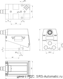 Aventics Е/Р регулирующий клапан, Cерия EV03 – R414008254 - Aventics Е/Р регулирующий клапан, Cерия EV03 – R414008254