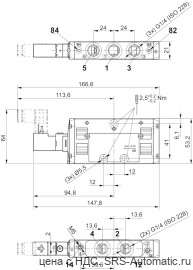 Aventics 5/2-пневмораспределитель, Cерия TC15 – R422103070 - Aventics 5/2-пневмораспределитель, Cерия TC15 – R422103070