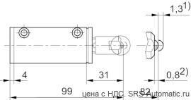 Aventics 5/2-пневмораспределитель, Cерия ST – 0820403014 - Aventics 5/2-пневмораспределитель, Cерия ST – 0820403014