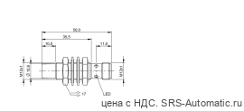 Индуктивный датчик Balluff BES M12MD-NSC80F-S04G - Индуктивный датчик Balluff BES M12MD-NSC80F-S04G