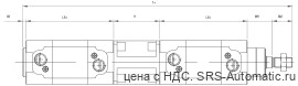 Тандемный сдвоенный цилиндр двустороннего действия с магнитным кольцом серия x  agnp9928 - Тандемный сдвоенный цилиндр двустороннего действия с магнитным кольцом серия x  agnp9928