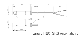 Индуктивный датчик Balluff BES Q08ZC-PSC20B-BV00,47-501 - Индуктивный датчик Balluff BES Q08ZC-PSC20B-BV00,47-501