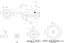 Aventics Компактный цилиндр ISO 21287, Cерия CCI – R422001607 - Aventics Компактный цилиндр ISO 21287, Cерия CCI – R422001607