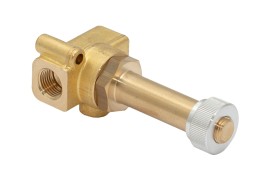 E205AB25 - Клапан арматурный с прямым управлением НО (латунь)),G1/8", под катушки типа 3 на переменный и постоянный ток. Давление в зависимости от типа катушки - E205AB25 - Клапан арматурный с прямым управлением НО (латунь)),G1/8", под катушки типа 3 на переменный и постоянный ток. Давление в зависимости от типа катушки