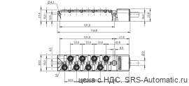 Распределительная коробка Balluff BPI 8M3030-5K-B0-KPXA0-150 - Распределительная коробка Balluff BPI 8M3030-5K-B0-KPXA0-150