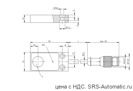 Индуктивный датчик Balluff BES 516-347-MO-C-S4-00,5 - Индуктивный датчик Balluff BES 516-347-MO-C-S4-00,5