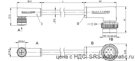 Соединительный кабель Balluff BCC M425-A325-3F-330-PS85N6-010 - Соединительный кабель Balluff BCC M425-A325-3F-330-PS85N6-010