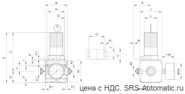 Aventics Регулирующий клапан, Cерия NL2-RGS – 0821302407 - Aventics Регулирующий клапан, Cерия NL2-RGS – 0821302407