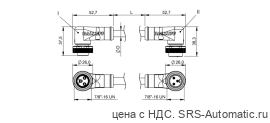 Соединительный кабель Balluff BCC A323-A323-70-345-VX43W6-020 - Соединительный кабель Balluff BCC A323-A323-70-345-VX43W6-020