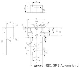 Aventics Крепежная плита, Cерия AS2-MBR-…-W01 – R412006368 - Aventics Крепежная плита, Cерия AS2-MBR-…-W01 – R412006368