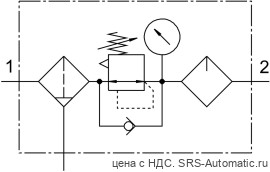 Festo FRC-1/2-D-DI-MAXI Блок подготовки воздуха - Festo FRC-1/2-D-DI-MAXI Блок подготовки воздуха
