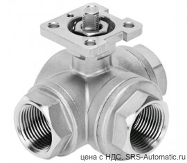 Festo VZBE-11/2-T-63-F-3T-F0507-V15V15 Кран шаровой - Festo VZBE-11/2-T-63-F-3T-F0507-V15V15 Кран шаровой