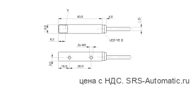 Оптический датчик Balluff BOS Q08M-PS-KE21-02 - Оптический датчик Balluff BOS Q08M-PS-KE21-02