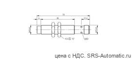 Индуктивный датчик Balluff BES M12MG2-GNX40F-S04G-EXC - Индуктивный датчик Balluff BES M12MG2-GNX40F-S04G-EXC