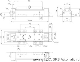 Aventics Бесштоковые цилиндры, Cерия RTC-BV – R480147713 - Aventics Бесштоковые цилиндры, Cерия RTC-BV – R480147713