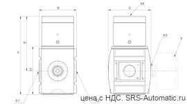 Aventics Регулирующий клапан, Cерия AS2-RGS – R412006095 - Aventics Регулирующий клапан, Cерия AS2-RGS – R412006095