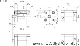 Aventics ISO 21287, Cерия CCL-IC – R480668926 - Aventics ISO 21287, Cерия CCL-IC – R480668926