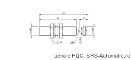 Индуктивный датчик Balluff BES M12EI-PSC40N-S04G-S - Индуктивный датчик Balluff BES M12EI-PSC40N-S04G-S