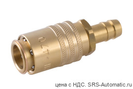 Муфта брс с штуцером под резиновый шланг 475sw 00 002 - Муфта брс с штуцером под резиновый шланг 475sw 00 002