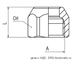 Гайка 61700 00 44 0x 00 - Гайка 61700 00 44 0x 00