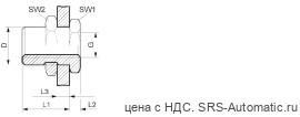 Aventics Проходное винтовое соединение, со сквозной внутренней резьбой – 8623003400 - Aventics Проходное винтовое соединение, со сквозной внутренней резьбой – 8623003400