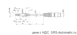 Индуктивный датчик Balluff BHS G409N-PSD10-EP00,3-GS49 - Индуктивный датчик Balluff BHS G409N-PSD10-EP00,3-GS49