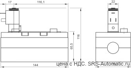 Aventics 5/2-пневмораспределитель, Cерия 581, размер 4 – 5814610100 - Aventics 5/2-пневмораспределитель, Cерия 581, размер 4 – 5814610100