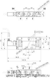 Aventics 5/2-пневмораспределитель, Cерия TC15 – R422100990 - Aventics 5/2-пневмораспределитель, Cерия TC15 – R422100990