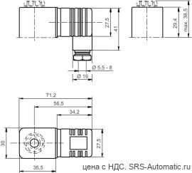 Aventics Катушка, Cерия CO1 – R412000146 - Aventics Катушка, Cерия CO1 – R412000146