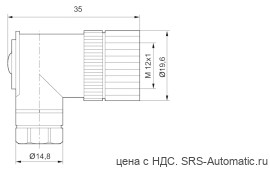 Aventics Круглые разъемы, Cерия CON-RD – 1834484178 - Aventics Круглые разъемы, Cерия CON-RD – 1834484178
