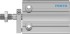 Festo DPDM-Q-25-25-PA Пневмоцилиндр - Festo DPDM-Q-25-25-PA Пневмоцилиндр
