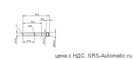 Индуктивный датчик Balluff BES G04ED-PSC15B-S26G - Индуктивный датчик Balluff BES G04ED-PSC15B-S26G