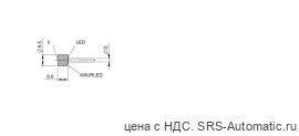 Индуктивный датчик Balluff BES K06K60-PSC15B-EP02 - Индуктивный датчик Balluff BES K06K60-PSC15B-EP02