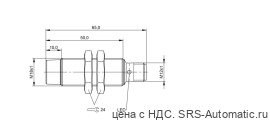 Индуктивный датчик Balluff BES M18MG-PSC16F-S04G - Индуктивный датчик Balluff BES M18MG-PSC16F-S04G