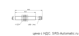 Индуктивный датчик Balluff BES M08MH-PSC40B-S49G-507 - Индуктивный датчик Balluff BES M08MH-PSC40B-S49G-507