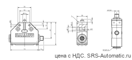Одиночный выключатель Balluff BNS 819-FK-60-101-S4R - Одиночный выключатель Balluff BNS 819-FK-60-101-S4R