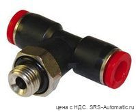 C02670838 Drehbare T-Einschraubverschraubung ø8mm G3/8 - C02670838 Drehbare T-Einschraubverschraubung ø8mm G3/8
