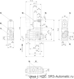 Aventics 3/2 -пневмораспределитель, Cерия 579 – 5794405680 - Aventics 3/2 -пневмораспределитель, Cерия 579 – 5794405680