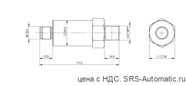 Датчик давления Balluff BSP B002-FV004-D05S1A-S4 - Датчик давления Balluff BSP B002-FV004-D05S1A-S4