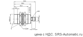 Индуктивный датчик Balluff BES M30EE1-PSC40F-S04G-S - Индуктивный датчик Balluff BES M30EE1-PSC40F-S04G-S