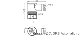 Разъем Balluff BCC S445-0000-1A-000-51X575-000 - Разъем Balluff BCC S445-0000-1A-000-51X575-000