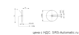 Транспондер RFID Balluff BIS M-134-10/L-HT - Транспондер RFID Balluff BIS M-134-10/L-HT