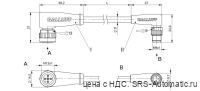 Соединительный кабель Balluff BCC M425-M323-3F-602-VX8334-003